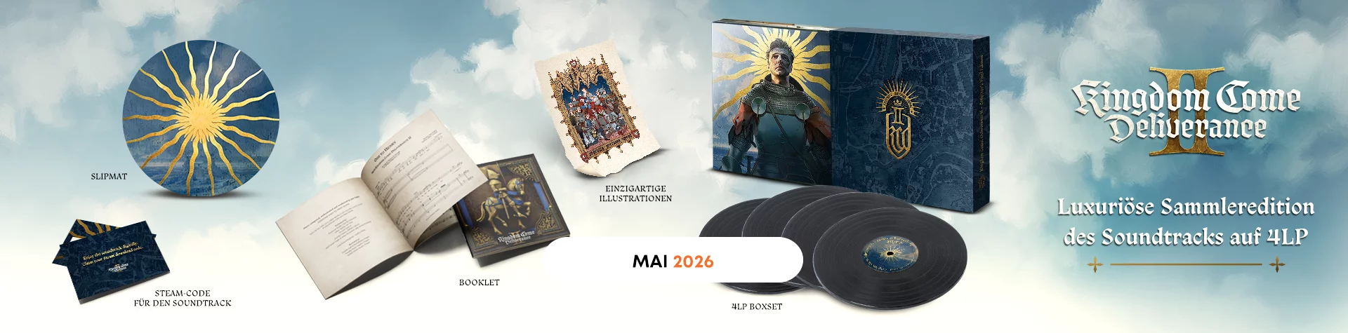 Soundtrack Kingdom Come: Deliverance II na 4LP