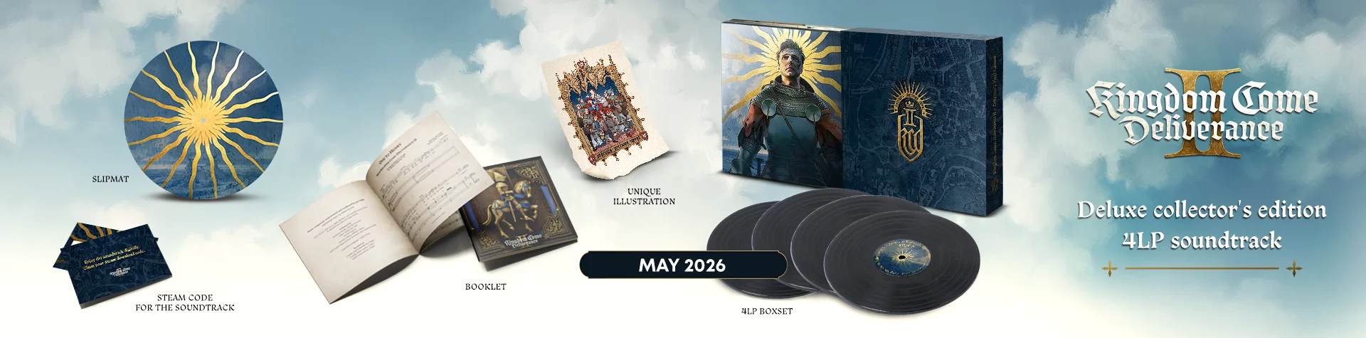 Soundtrack Kingdom Come: Deliverance II na 4LP