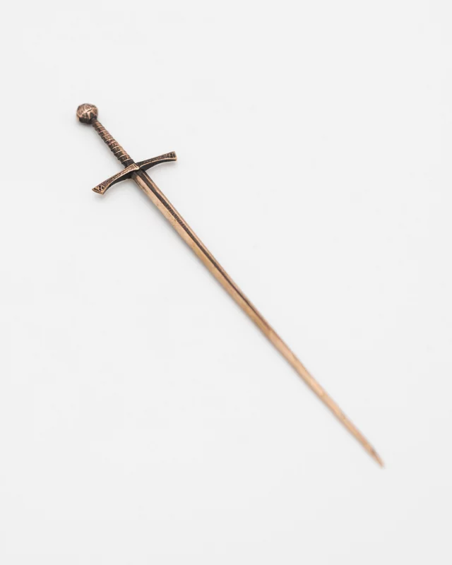 Mini replika Kingdom Come: Deliverance II - Meč Racka Kobyly (bronzový)