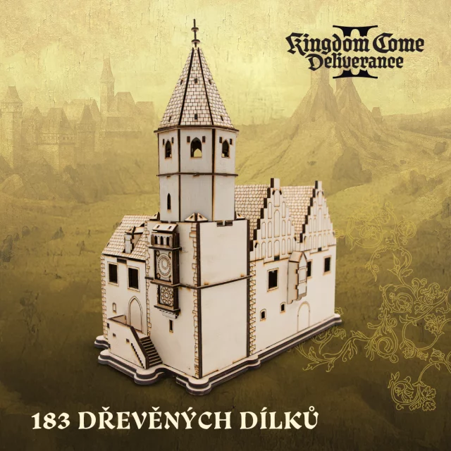Bausatz Kingdom Come: Deliverance II - Kuttenberger Orloj (Holzausführung) - Xzone Originals