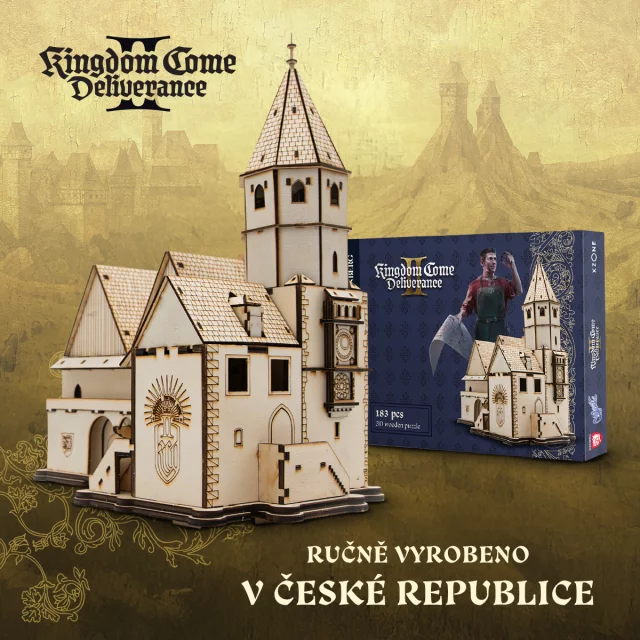 Bausatz Kingdom Come: Deliverance II - Kuttenberger Orloj (Holzausführung) - Xzone Originals