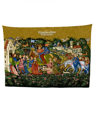 Tapestry Kingdom Come: Deliverance II - Italian Court Illumination (Textile Wall Art)