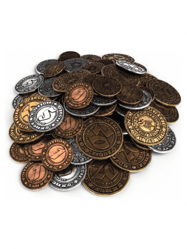 Kingdom Come: Deliverance – The Board Game EN - Metal Coins