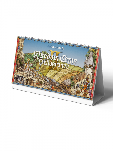 Desk Calendar Kingdom Come: Deliverance II 2026 ENG