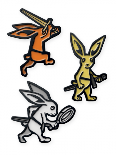 Pin Set Kingdom Come: Deliverance II - Rabbits #2