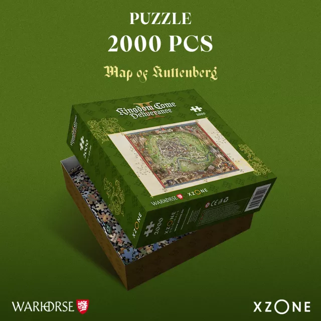 Puzzle Kingdom Come: Deliverance II - Kuttenberg (2000 pcs) - Xzone Originals