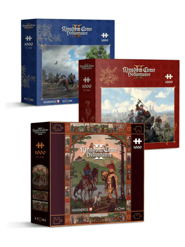 Bundle Set of Puzzle Kingdom Come: Deliverance II - Trosky Fanart + Road to Trosky + Keyart