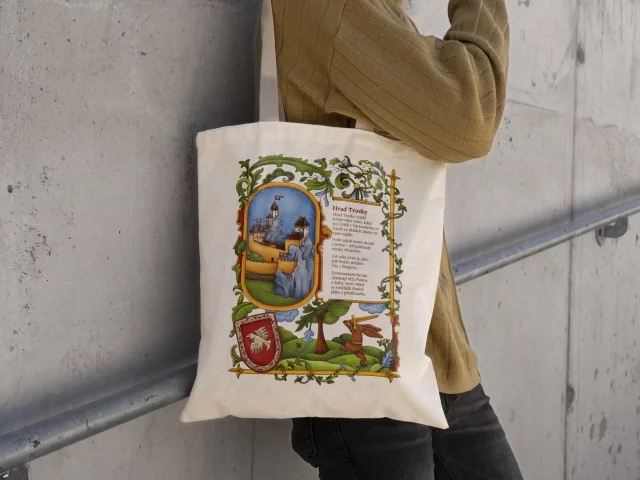 Plátěná taška Kingdom Come: Deliverance II - Hrad Trosky